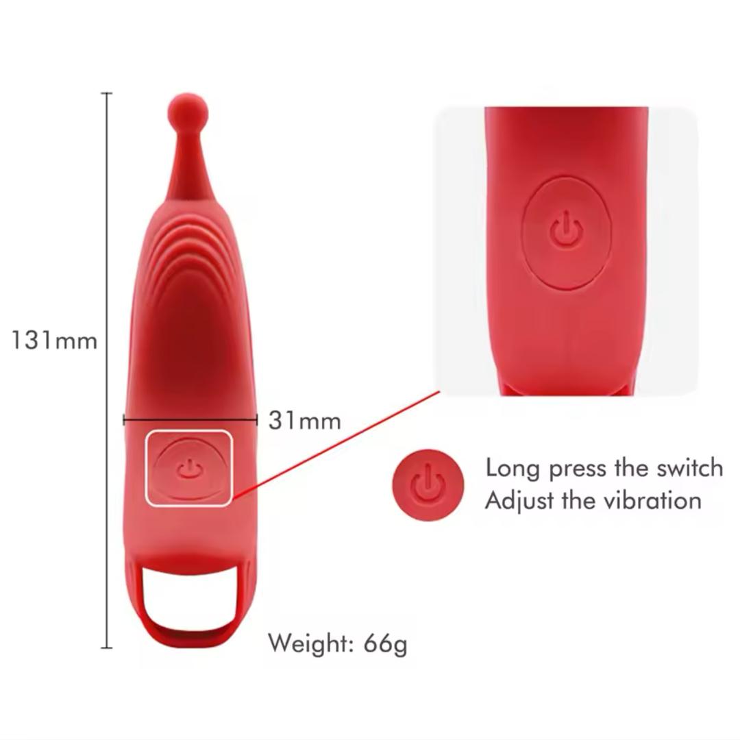 Vibrador para dedo