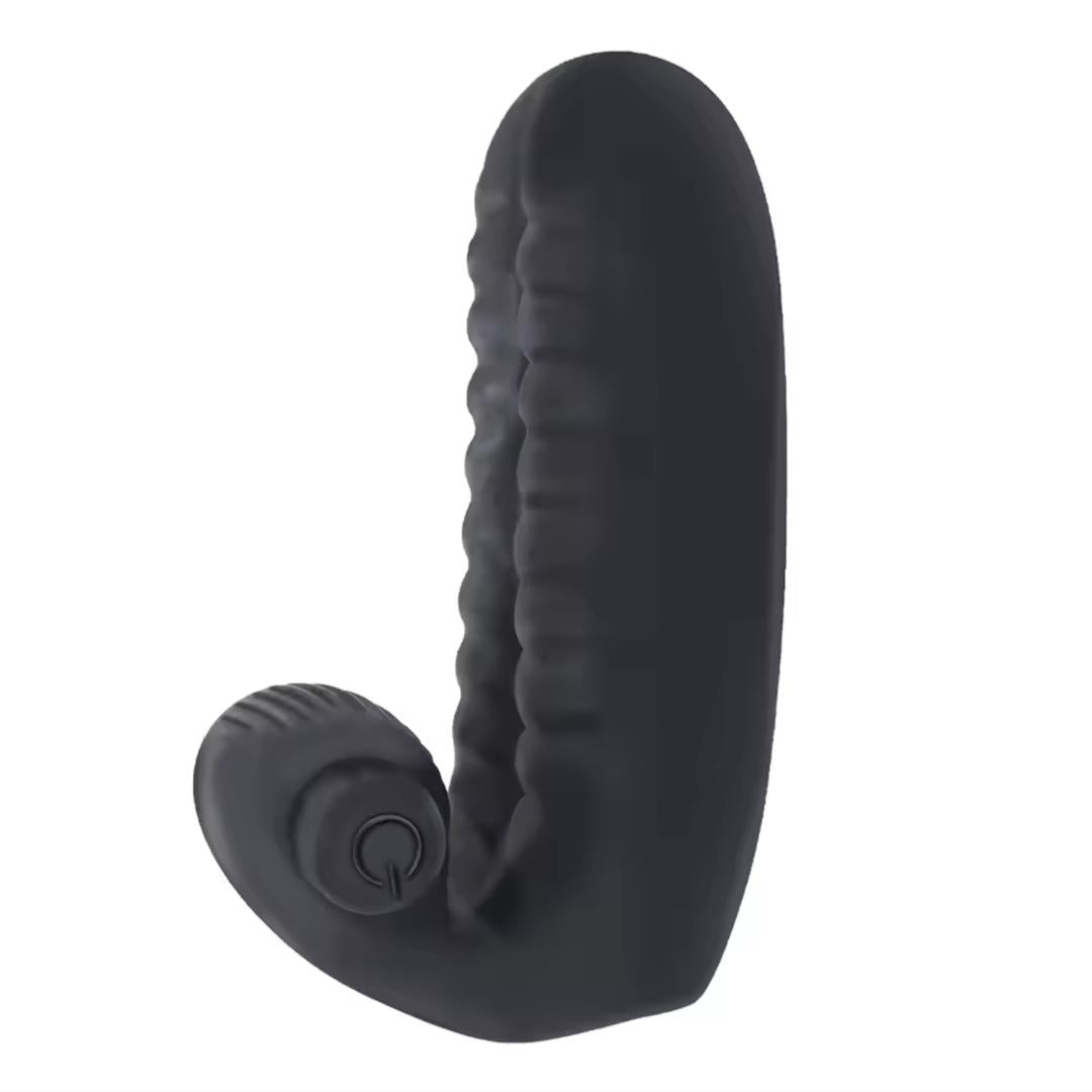 Vibrador doble para dedos