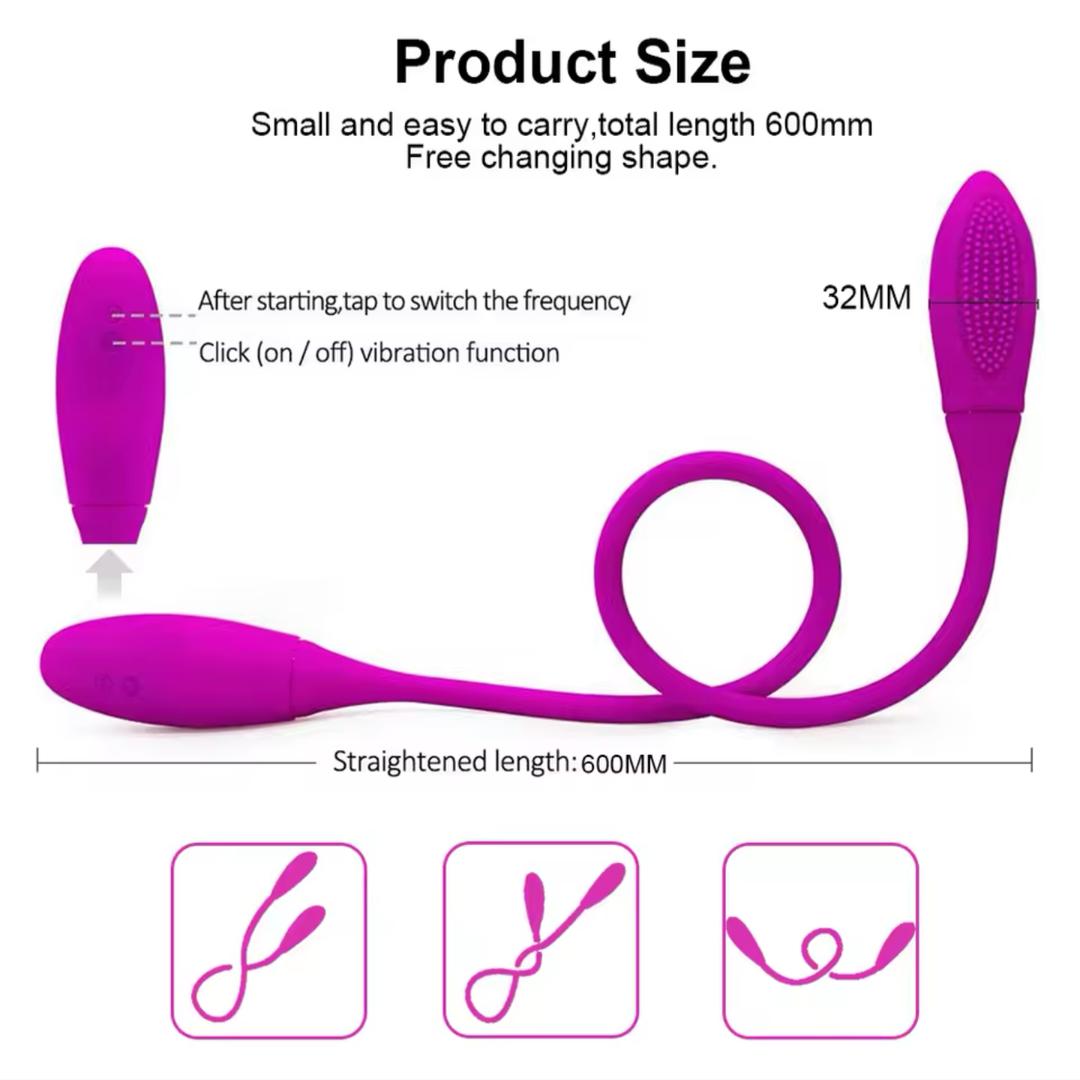Huevo doble vibrador