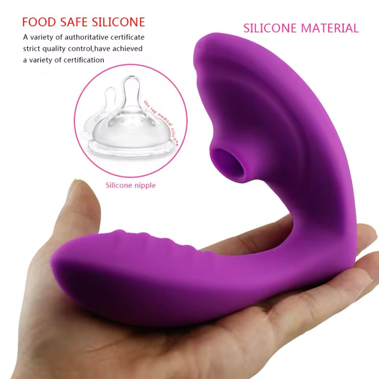 Vibrador succionador