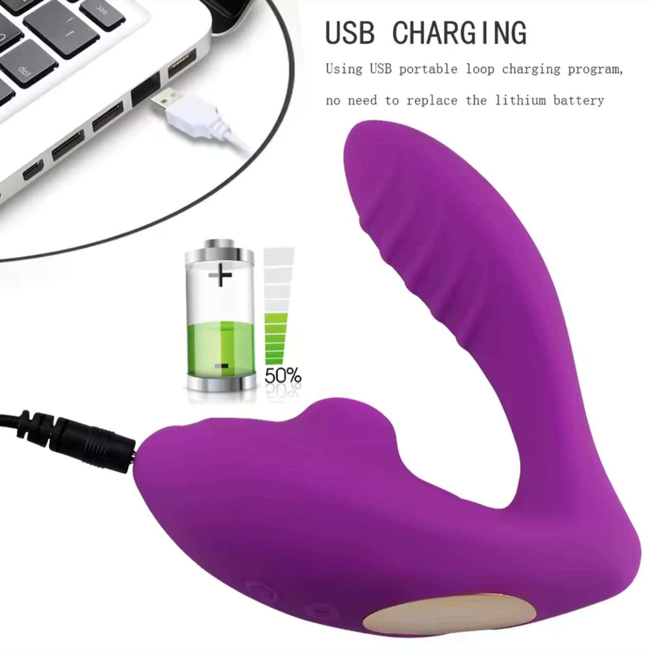 Vibrador succionador
