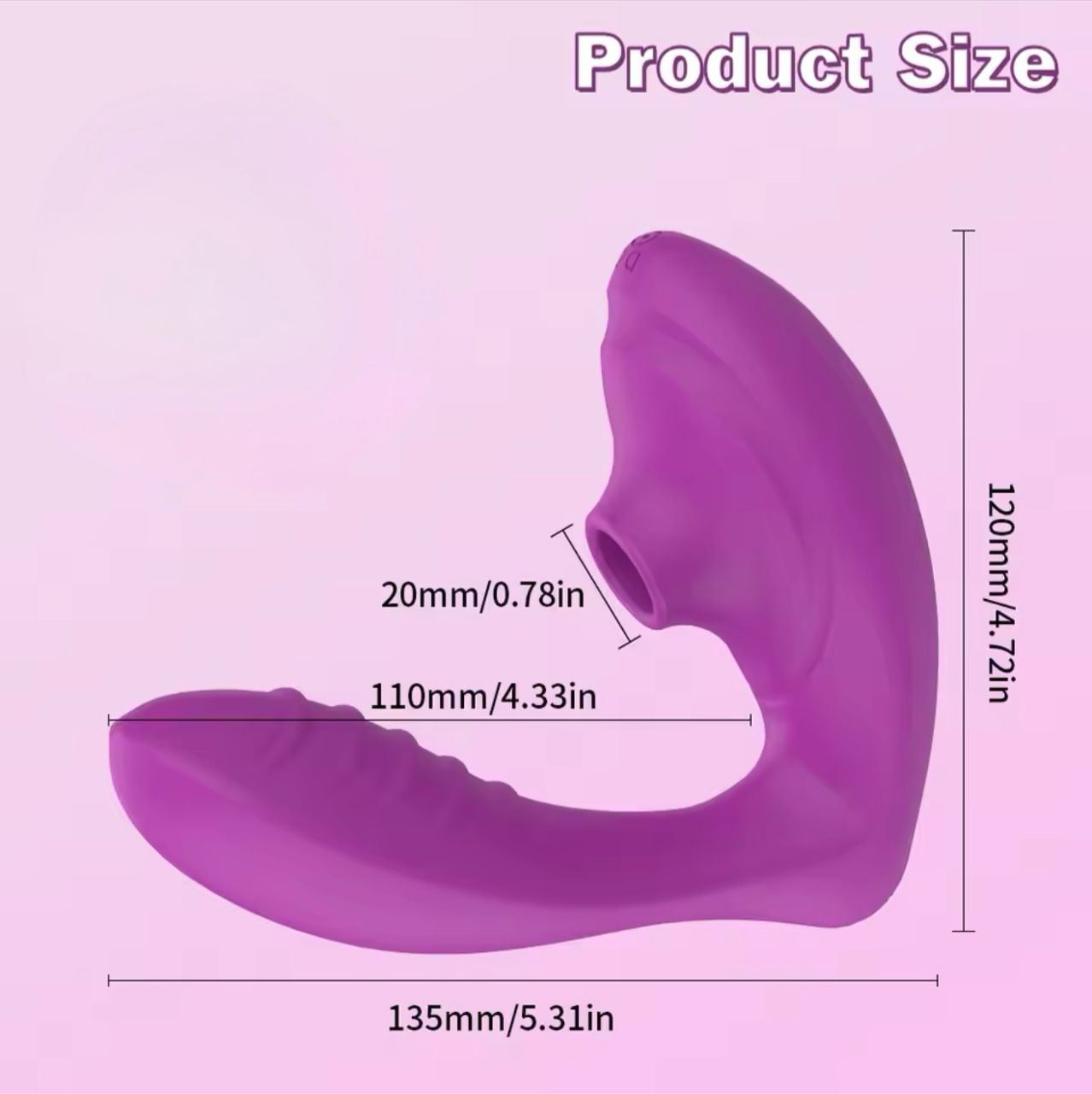Vibrador succionador