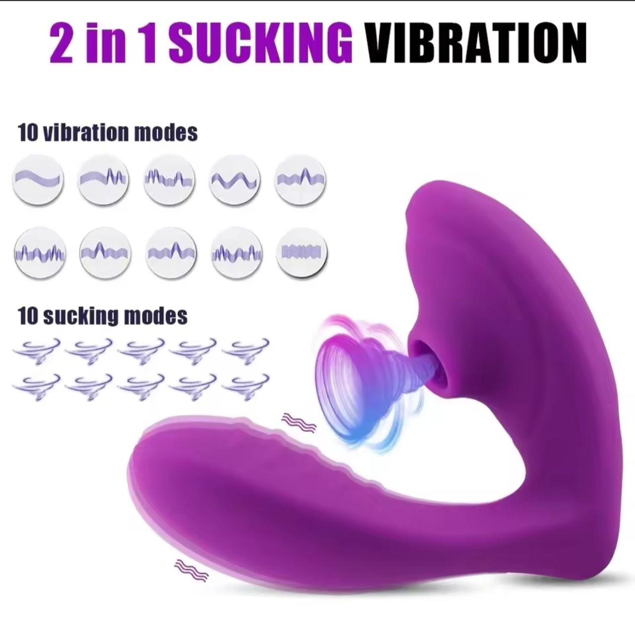Vibrador succionador