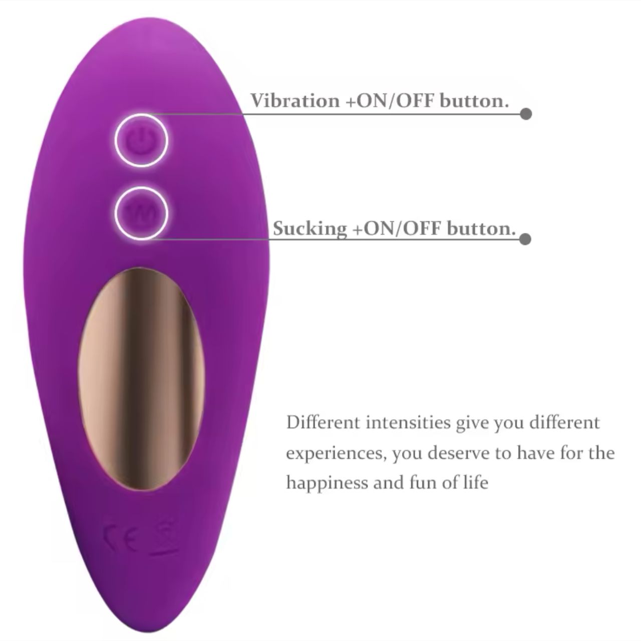 Vibrador succionador