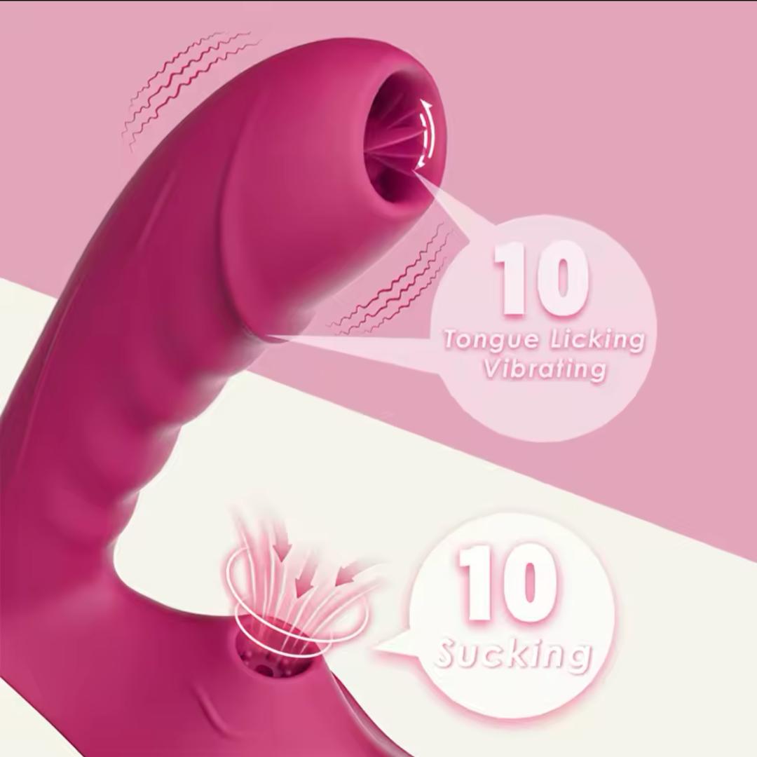 Vibrador succionador PLUS