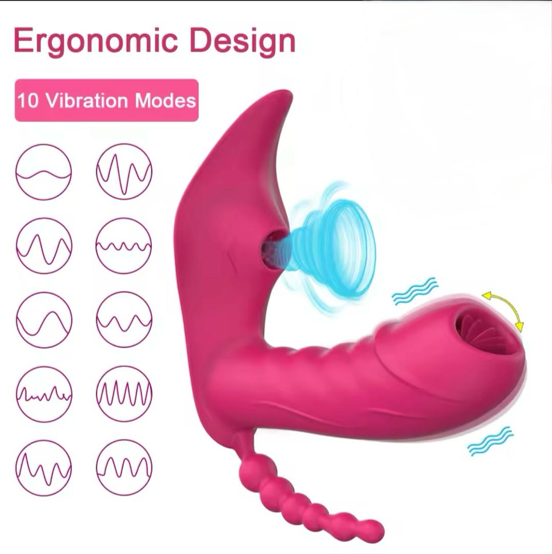 Vibrador succionador PLUS