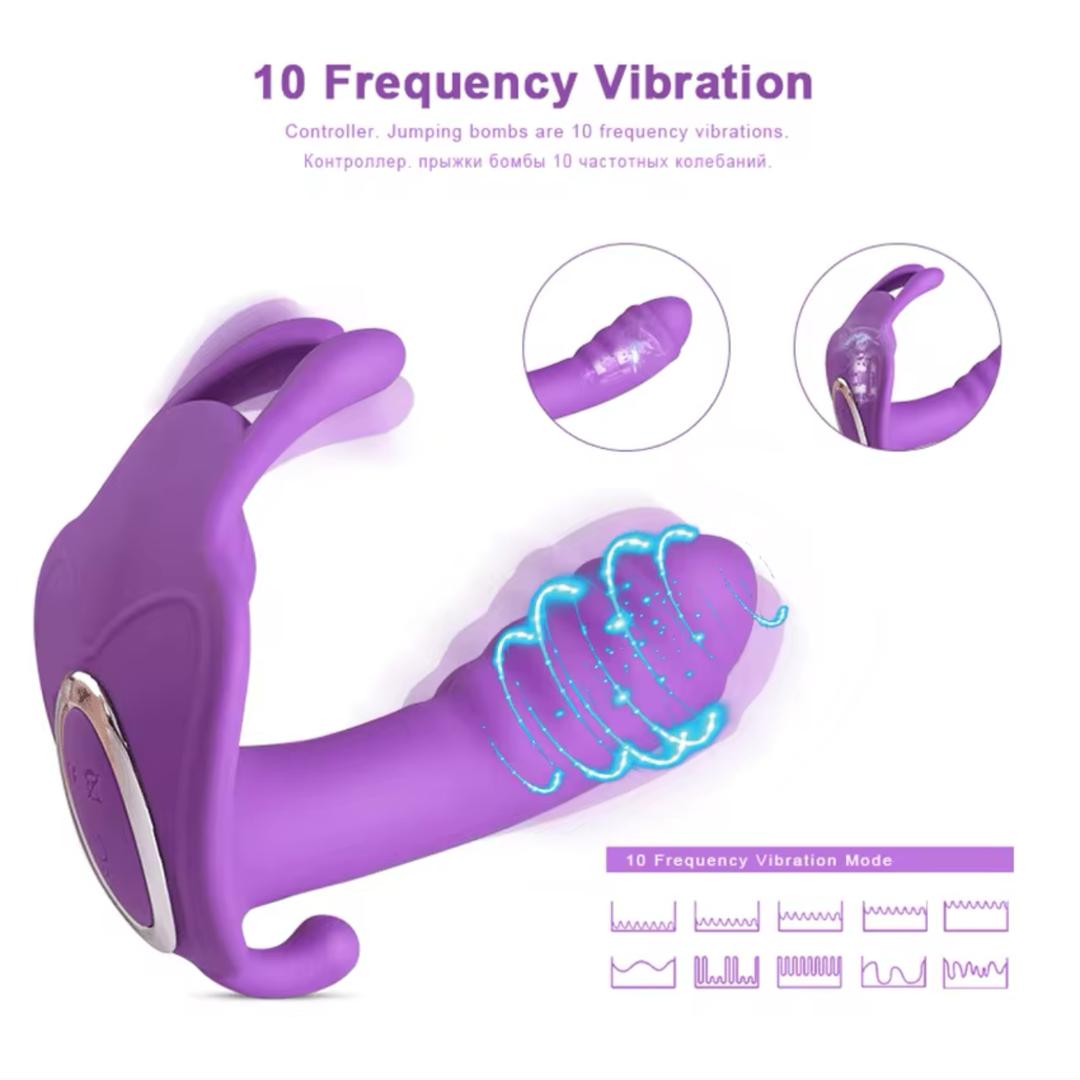 Vibrador de panty con control