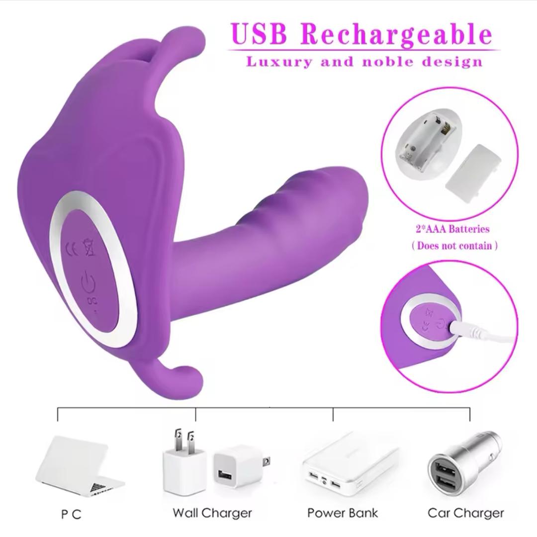Vibrador de panty con control