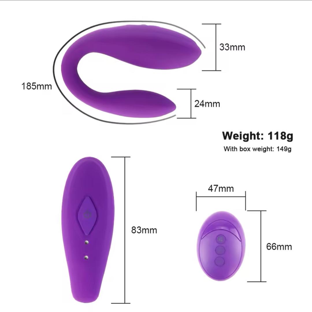 Vibrador U con control