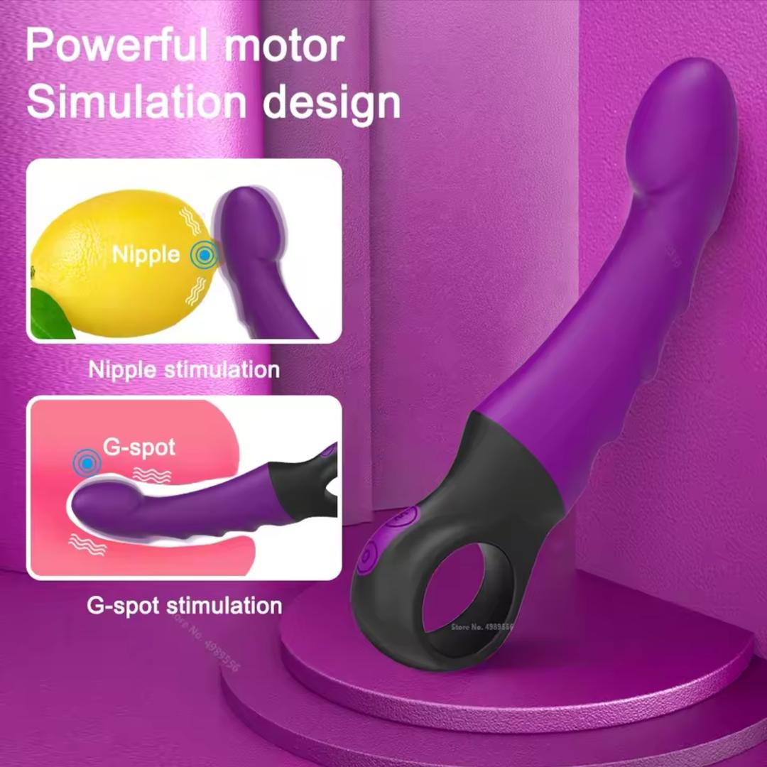 Vibrador con mango
