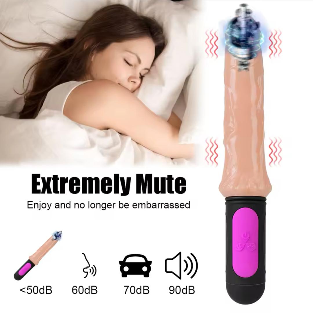 Dildo vibrador realista flexible