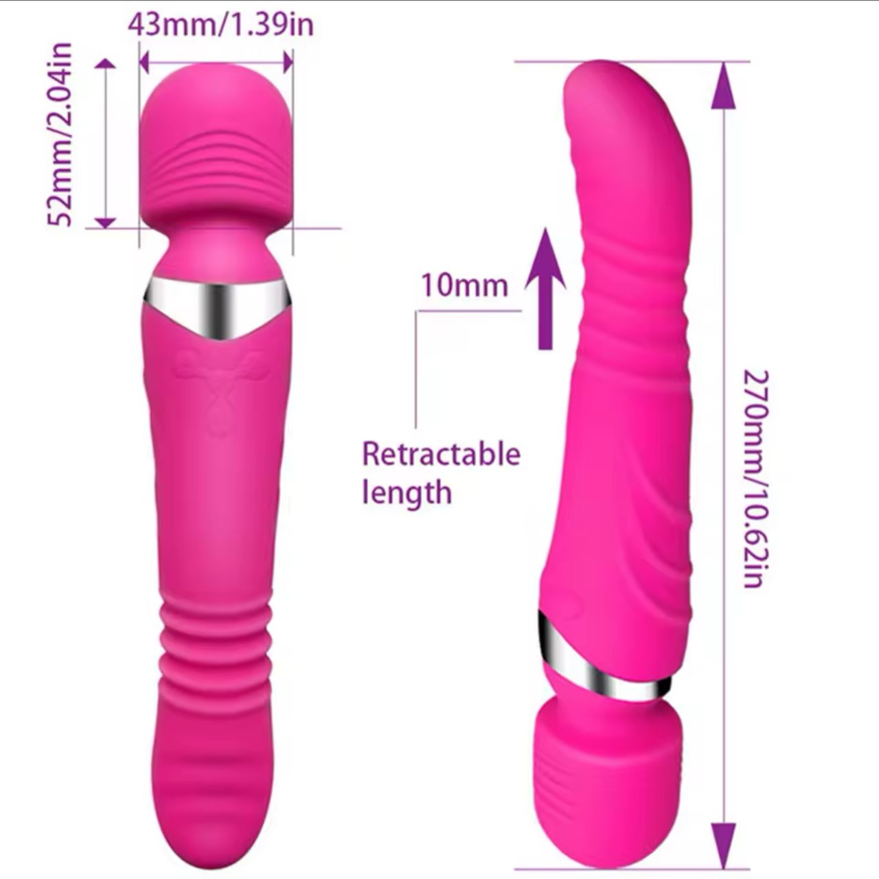 Super vibrador telescopico
