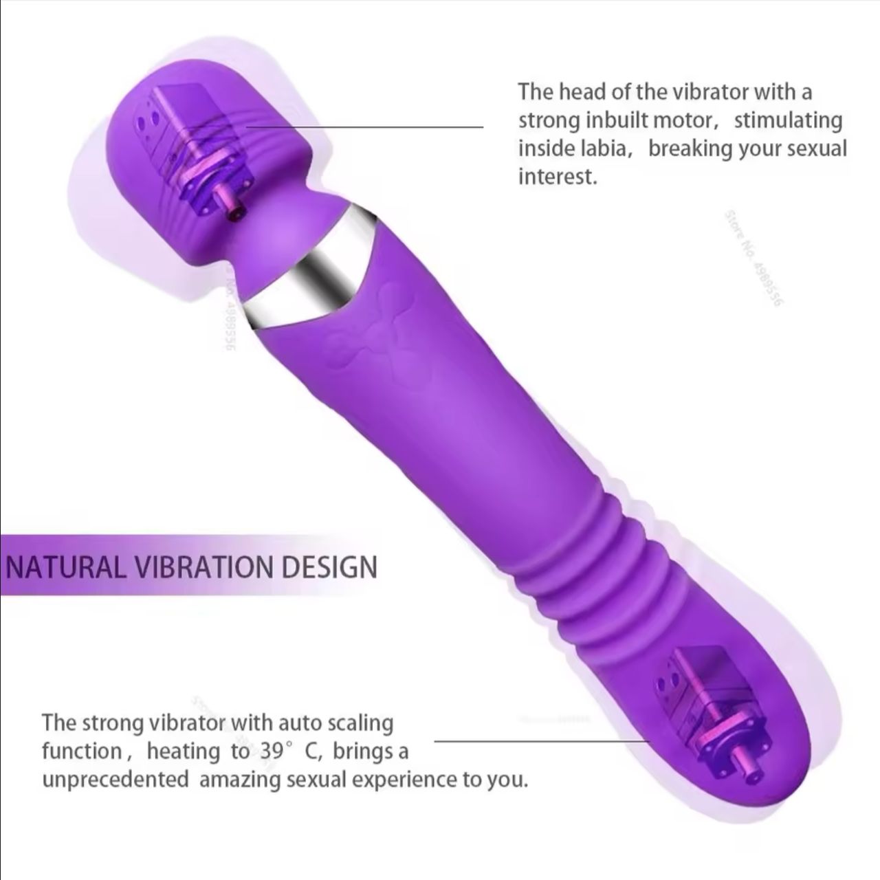 Super vibrador telescopico