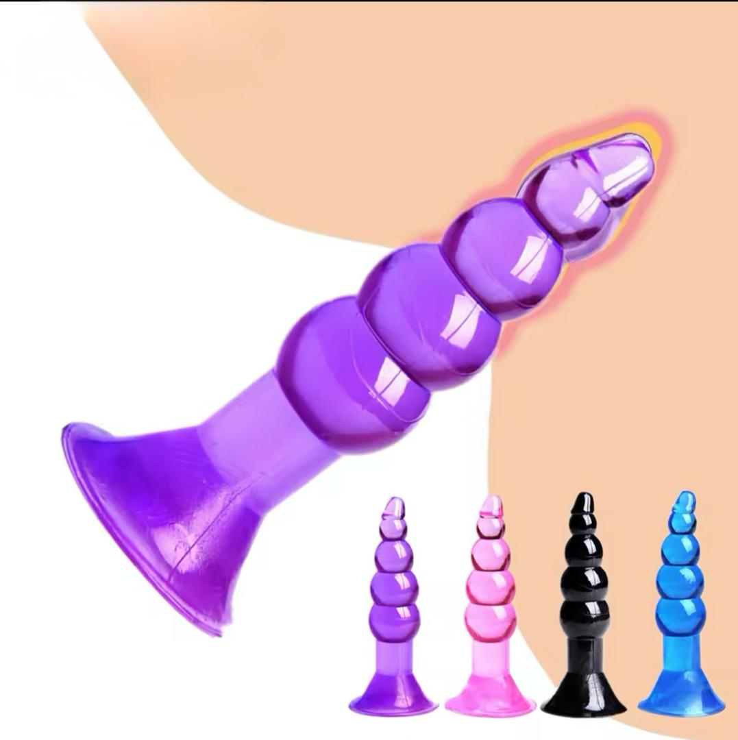 Plug anal silicon con chupon