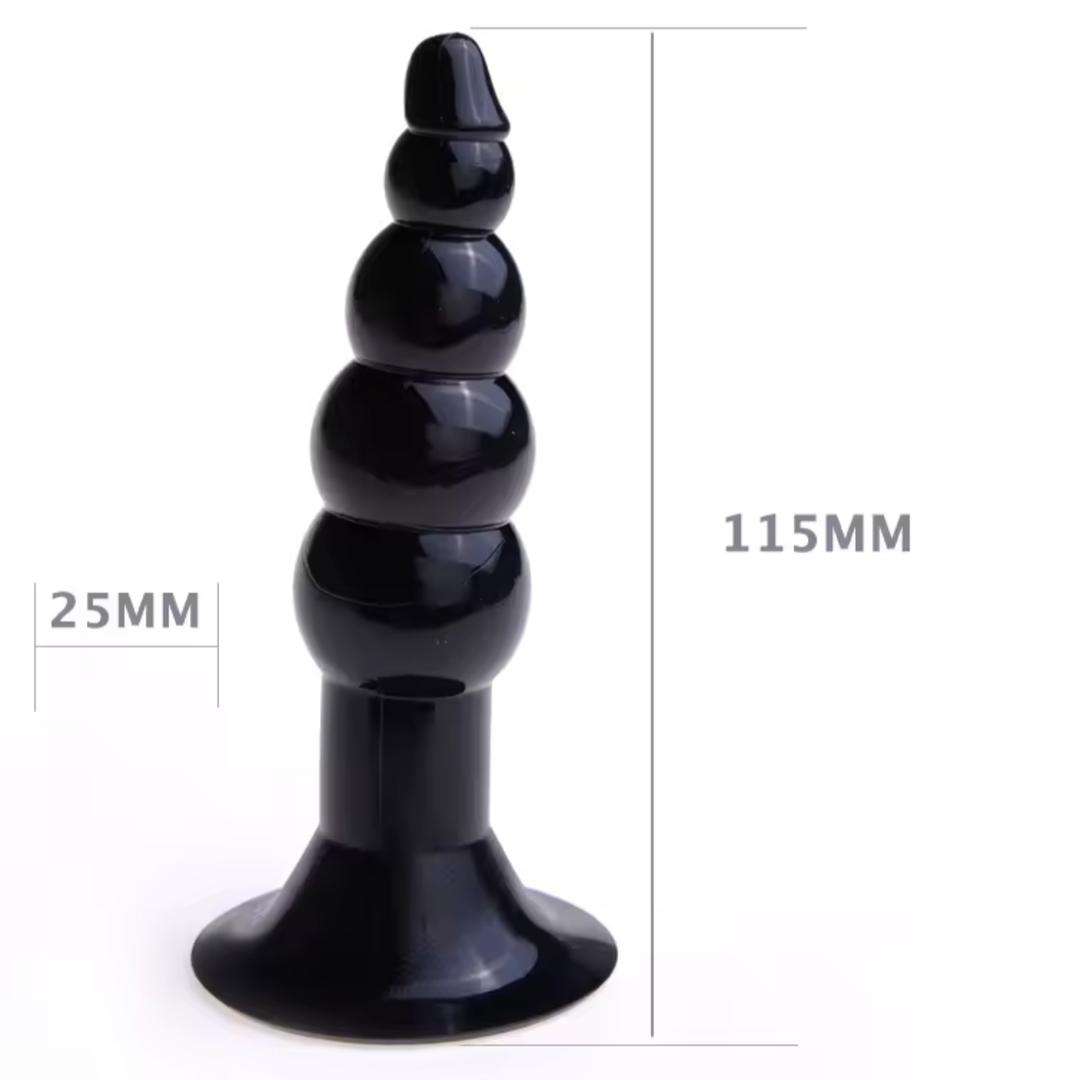 Plug anal silicon con chupon