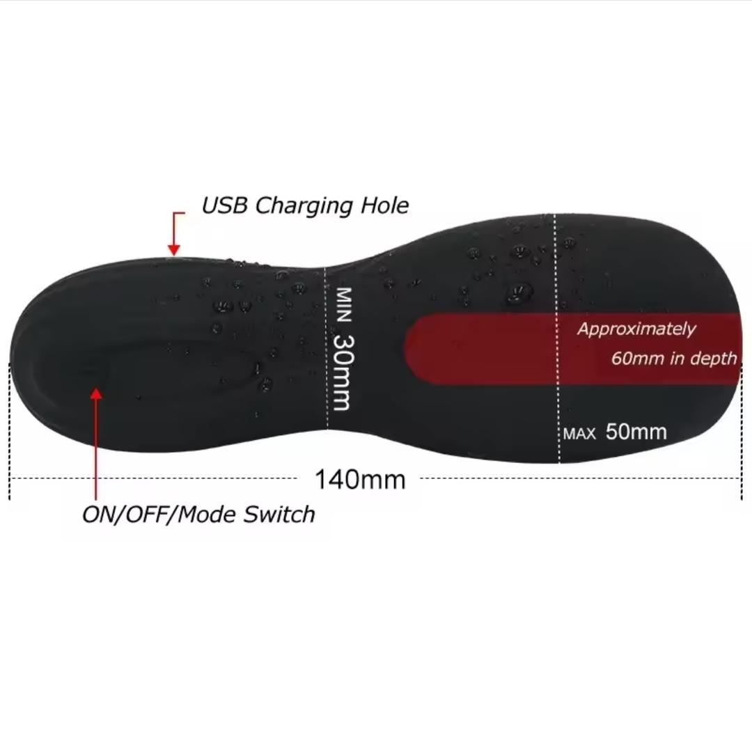 Masturbador vibrador