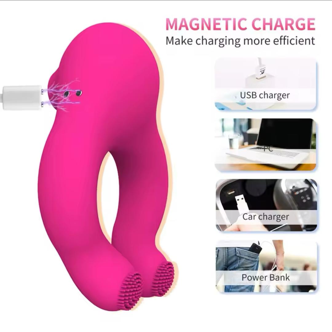 Anillo succionador vibrador