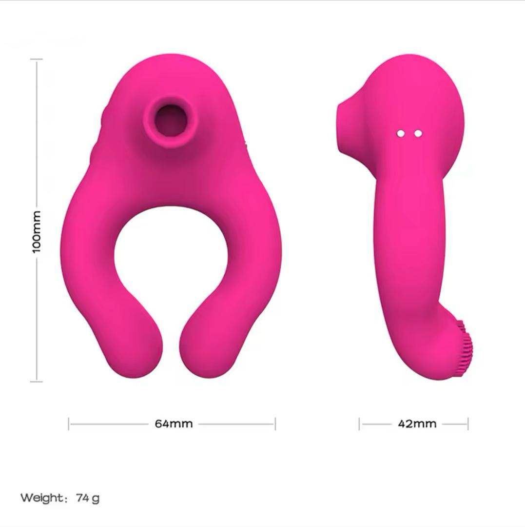 Anillo succionador vibrador