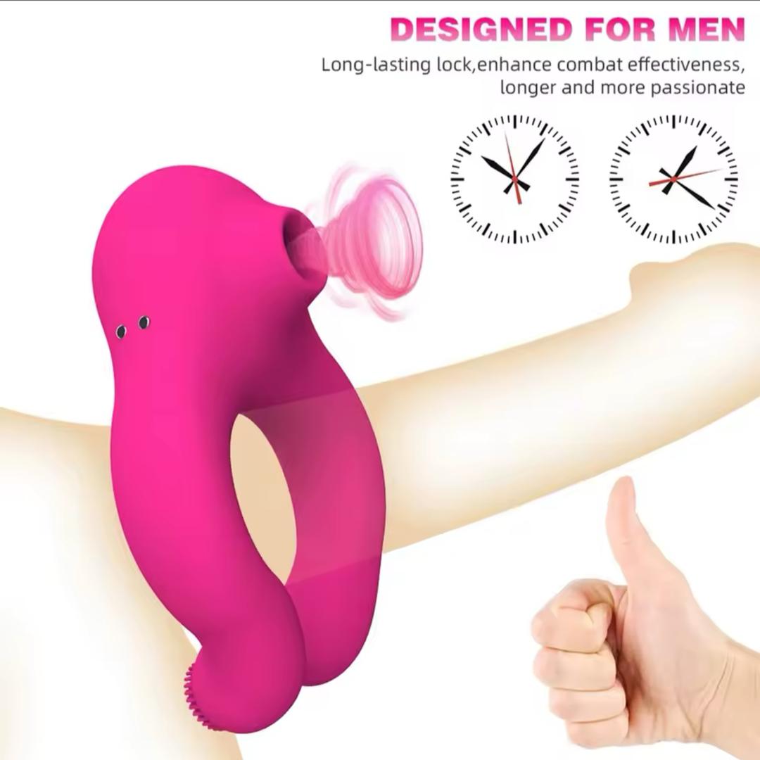 Anillo succionador vibrador