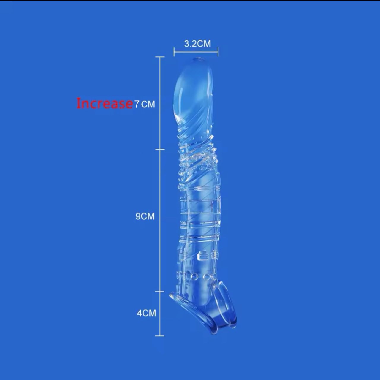 Funda engrosadora transparente