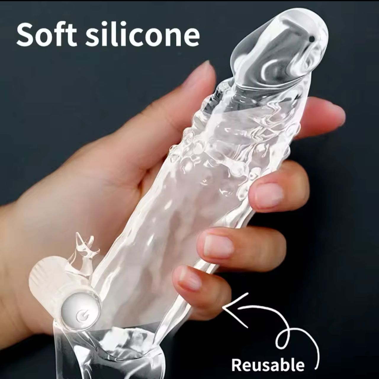 Funda engrosadora vibrador