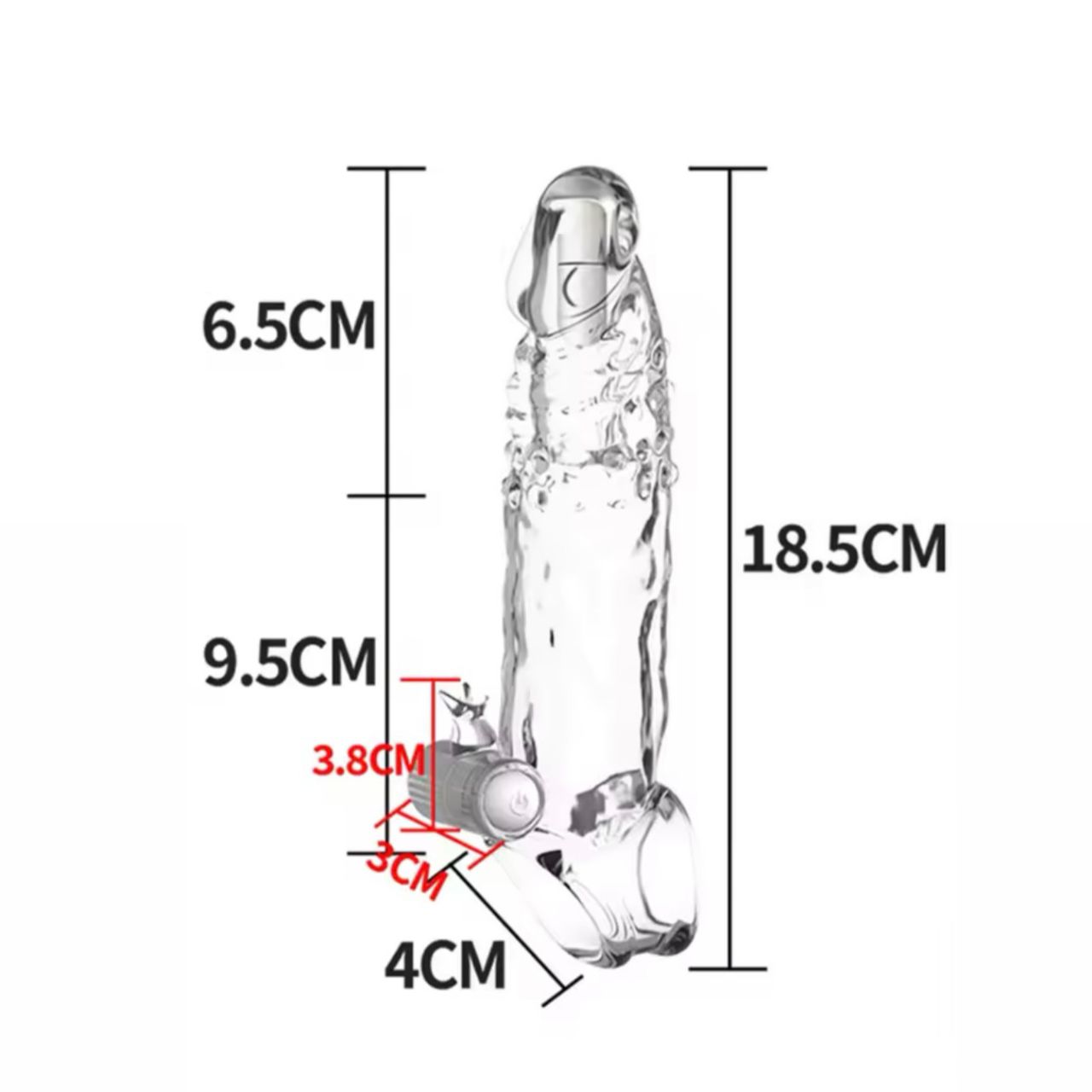Funda engrosadora vibrador