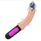 Dildo vibrador realista flexible