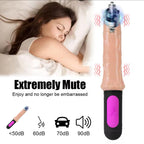 Dildo vibrador realista flexible