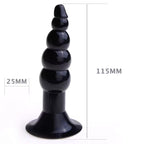 Plug anal silicon con chupon