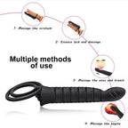 Anillo dildo vibrador