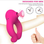 Anillo succionador vibrador